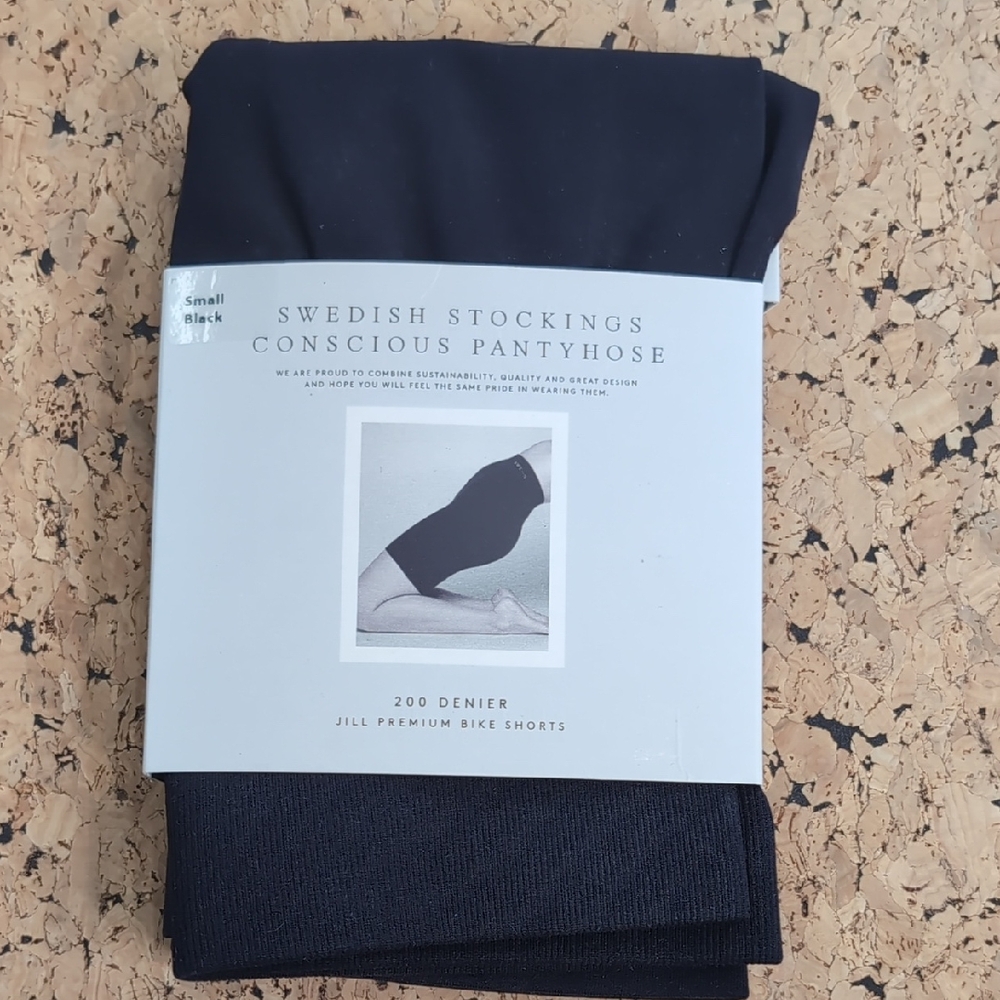 Swedish Stockings Black Jill Premium Bike Shorts Small